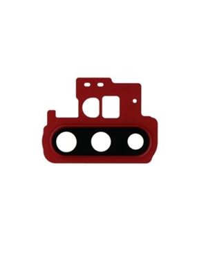 Embellecedor y Lente de Camara Trasera para Samsung Galaxy Note 10 Plus - Rojo