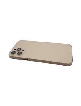 Tapa Trasera Completa con Marco Para Iphone 12 Pro - Dorado