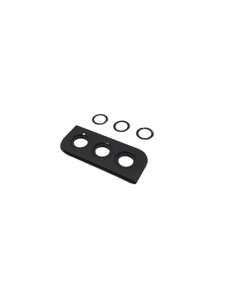 Embellecedor y Lente de Camara Trasera para Samsung Galaxy S22, S22 Plus - Negro Embellecedor y Lente de Camara Trasera para Samsung Galaxy S22, S22 Plus - Negro