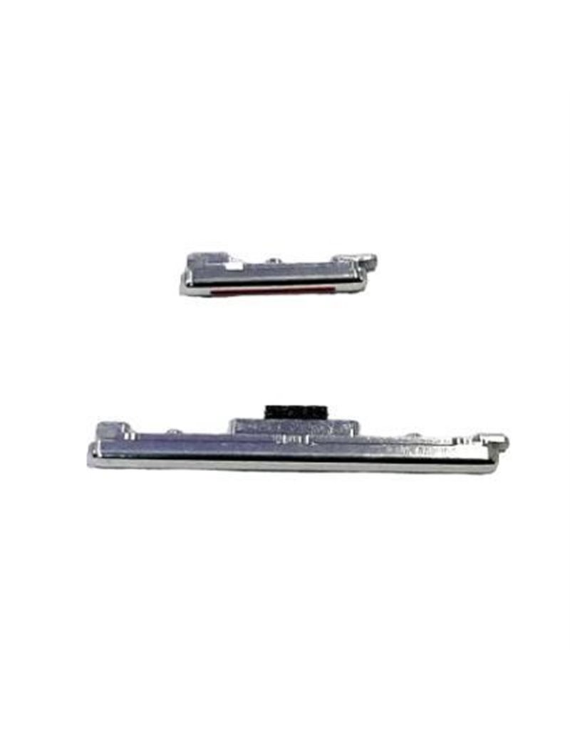Botones de Carcasa para Huawei Mate 50 Pro DCO-AL00 - Plata