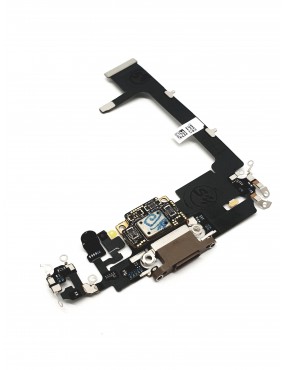 iPhone 11 Pro - Modulo Conector de Carga Compatible - Dorado