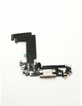 iPhone 12 Mini - Modulo Conector de Carga Compatible - Blanco
