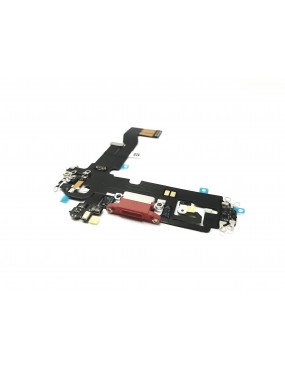iPhone 12 - Modulo Conector de Carga Compatible - Rojo