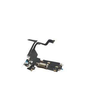 iPhone 13 Pro - Modulo Conector de Carga Compatible - Dorado