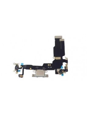 iPhone 15 - Modulo Conector de Carga Compatible - Blanco
