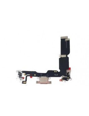 iPhone 15 Plus - Modulo Conector de Carga Compatible - Rosa