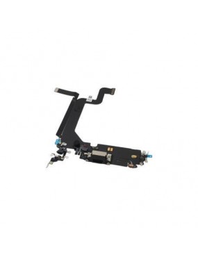 iPhone 15 Pro Max - Modulo Conector de Carga Compatible - Negro