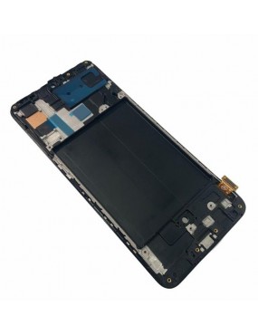 Samsung Galaxy A70 - Pantalla Completa con Marco - Negra Incell