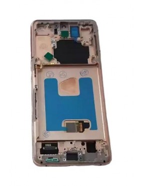Samsung Galaxy S21 Plus 5G, SM-G996 - Pantalla Completa con Marco - Dorada OLED