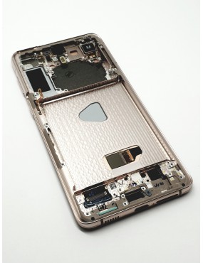 Samsung Galaxy S21 Plus 5G, SM-G996 - Pantalla Completa con Marco - Violeta Service Pack