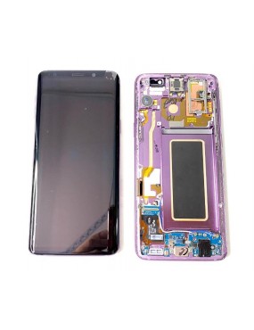 Samsung Galaxy S9 - Pantalla Completa con Marco - Violeta Service Pack