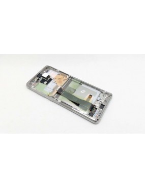 Samsung Galaxy S20 Ultra - Pantalla Completa con Marco - Blanca Service Pack
