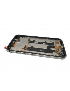 Caterpillar S52 - Pantalla Completa con Marco - Plata