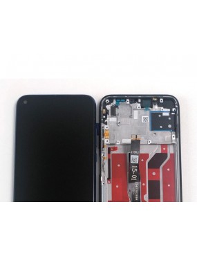 Huawei P40 Lite - Pantalla Completa con Marco - Negra