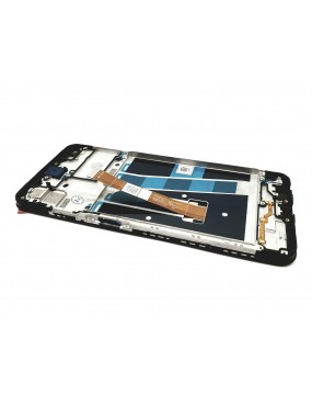 Oppo A72, Oppo A92 - Pantalla Completa con Marco - Negra