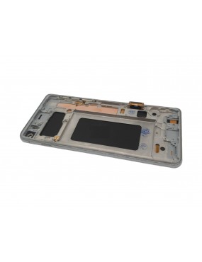 Samsung Galaxy S10 - Pantalla Completa con Marco - Blanca Incell