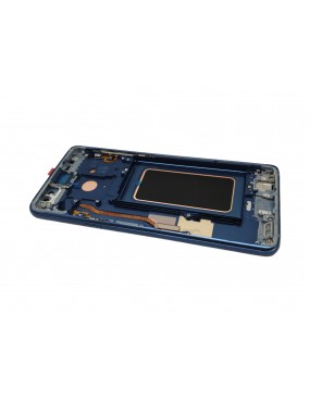 Samsung Galaxy S9 Plus - Pantalla Completa con Marco - Azul Premium