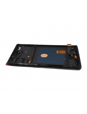 Samsung S20 Lite, S20 FE Fan Edition - Pantalla Completa con Marco - Azul OLED