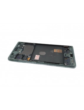 Samsung S20 Lite, S20 FE Fan Edition - Pantalla Completa con Marco - Verde Premium