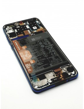 Huawei P30 Lite New Edition, Marie-L21BX - Pantalla Completa con Marco - Azul Service Pack