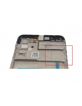 Samsung Galaxy A02S, SM-A025 - Pantalla Completa con Marco - Negra Service Pack Version NO EU