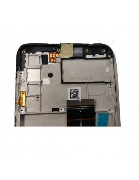 Samsung Galaxy A03S SM-A037 - Pantalla Completa con Marco - Negra Service Pack Version EU