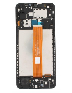 Samsung Galaxy A12 SM-A125 - Pantalla Completa con Marco - Negra Service Pack