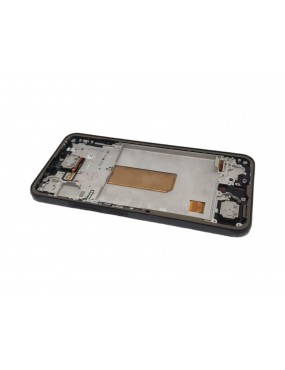 Samsung Galaxy A34 SM-A346 - Pantalla Completa con Marco - Negra Service Pack