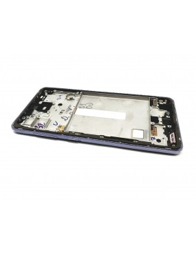 Samsung Galaxy A52, Samsung Galaxy A52 5G SM-A526 - Pantalla Completa con Marco - Violeta Service...