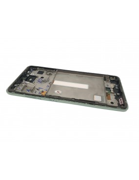 Samsung Galaxy A52s 5G SM-A528 - Pantalla Completa con Marco - Verde Service Pack