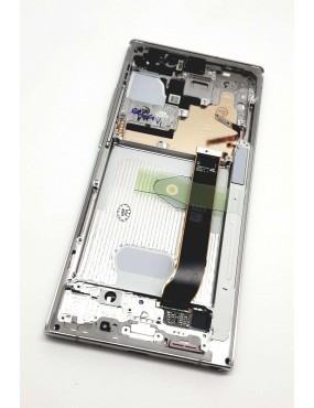 Samsung Galaxy Note 20 Ultra - Pantalla Completa con Marco - Blanca Service Pack
