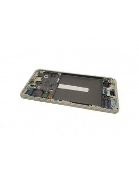 Samsung Galaxy S21 FE 5G SM-G990 - Pantalla Completa con Marco - Verde Service Pack