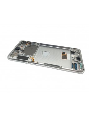 Samsung Galaxy S21 Plus 5G, SM-G996 - Pantalla Completa con Marco - Plata Service Pack