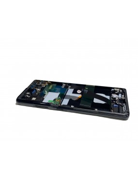 Samsung Galaxy S21 Ultra 5G, SM-G998 - Pantalla Completa con Marco - Negra Service Pack