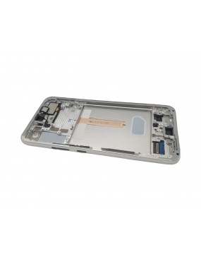 Samsung Galaxy S22 Plus SM-S906 - Pantalla Completa con Marco - Blanca Service Pack
