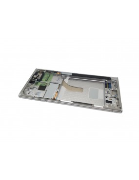Samsung Galaxy S22 Ultra SM-S908 - Pantalla Completa con Marco - Blanca Service Pack