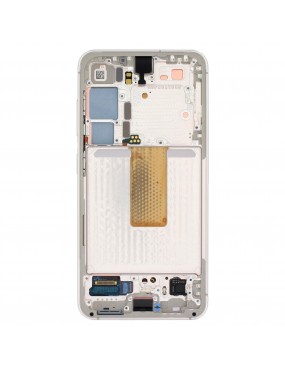 Samsung Galaxy S23 SM-S911 - Pantalla Completa con Marco - Crema Service Pack