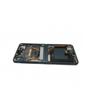 Samsung Galaxy Z Flip 3 5G SM-F711 - Pantalla Completa con Marco - Verde Service Pack