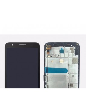 Alcatel Pop 4 Plus 5056D 5056A 5056M - Pantalla Completa con Marco - Negra