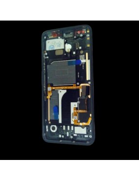 Google Pixel 4 - Pantalla Completa con Marco - Negra boton Blanco