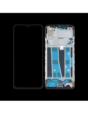 Oppo A91 - Pantalla Completa con Marco - Negra OLED