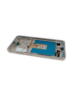 Samsung Galaxy S23 SM-S911 - Pantalla Completa con Marco - Blanca Incell