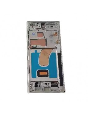 Samsung Galaxy S23 Ultra SM-S918 - Pantalla Completa con Marco - Crema OLED
