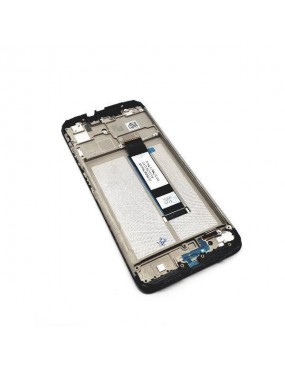 Xiaomi Redmi 9T, J19S, M2010J19SG, M2010J19SY - Pantalla Completa con Marco - Negra