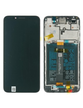 Huawei Y5p - Pantalla Completa con Marco - Negra Service Pack