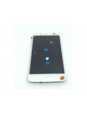 BQ Aquaris V, BQ Aquaris U2 Lite, BQ Aquaris U2 - Pantalla Completa con Marco - Blanca