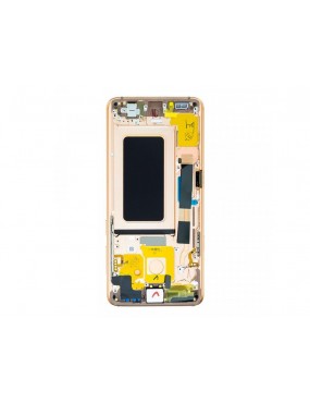 Samsung Galaxy S9 Plus - Pantalla Completa con Marco - Dorada Premium