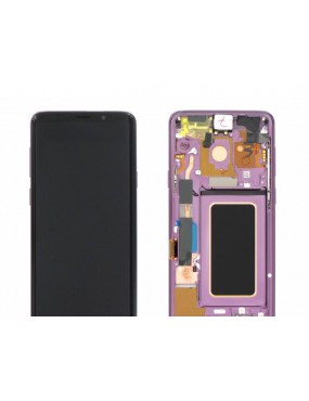 Samsung Galaxy S9 Plus - Pantalla Completa con Marco - Violeta Premium