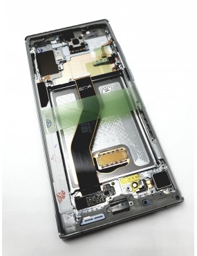 Samsung Galaxy Note 10 Plus - Pantalla Completa con Marco - Plata Service Pack