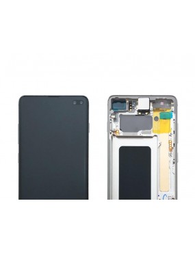 Samsung Galaxy S10 Plus - Pantalla Completa con Marco - Blanca Service Pack